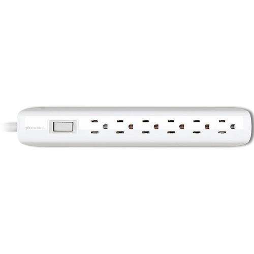 360 Electrical Villa 6-Outlet Power Strip (White) 360310