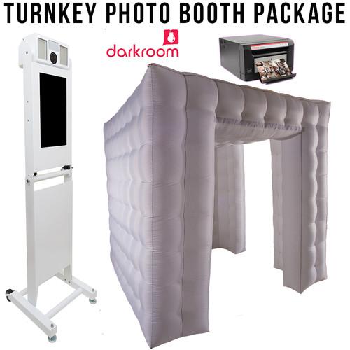 Airbooth Turnkey Photo Booth Package (Gloss White) 4