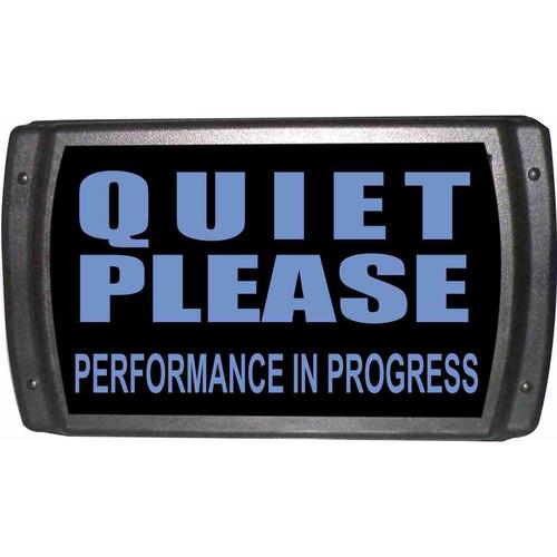 American Recorder OAS-2003-BL QUIET PLEASE Sign OAS-2003-BL