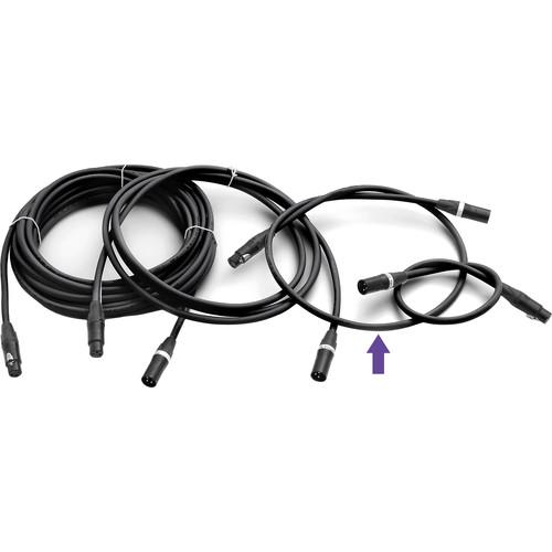Arri 3-Pin XLR DC Power Cable for SkyPanel Lights (3')