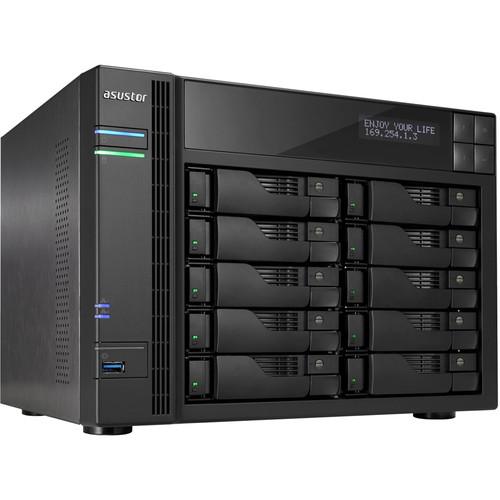 Asustor 10-Bay NAS Server with Intel Celeron 2.0 GHz AS5110T