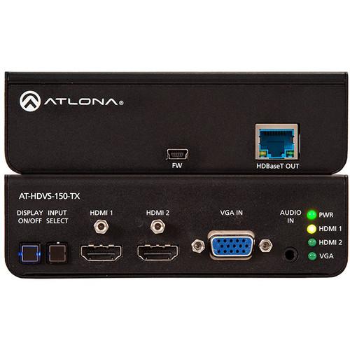 Atlona Three-Input HDMI / VGA to HDBaseT Switcher AT-HDVS-150-TX, Atlona, Three-Input, HDMI, /, VGA, to, HDBaseT, Switcher, AT-HDVS-150-TX