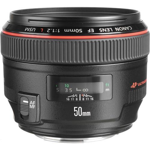 Canon  EF 50mm f/1.2L USM Lens