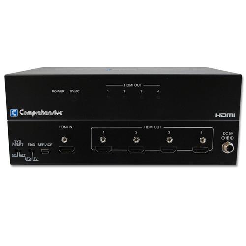 Comprehensive Pro AV/IT HDMI 1 x 4 Splitter UHD 4K CDA-HD400EK