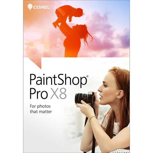 Corel  PaintShop Pro X8 (DVD) PSPX8ENMBAM