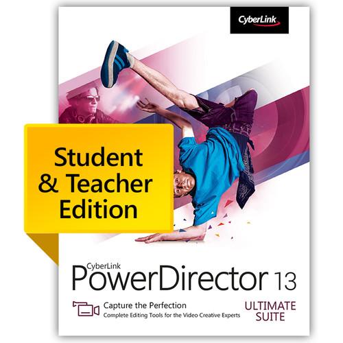 CyberLink PowerDirector 13 Ultimate PUS-0D00-IWM0-00-EDU