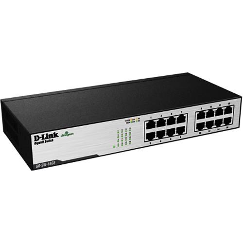 D-Link GO-SW-16GE 16-Port Gigabit Unmanaged Metal GO-SW-16GE, D-Link, GO-SW-16GE, 16-Port, Gigabit, Unmanaged, Metal, GO-SW-16GE,