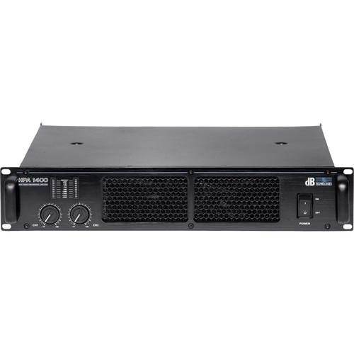 dB Technologies HPA 1400 Amplifier (2 x 740W RMS) HPA 1400