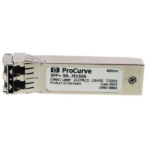 HP J9150A X132 10G SFP  10GbE LC SR Transceiver Multimode J9150A, HP, J9150A, X132, 10G, SFP, 10GbE, LC, SR, Transceiver, Multimode, J9150A