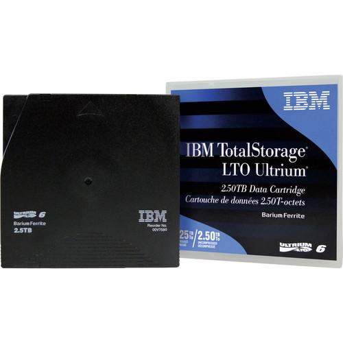 IBM LTO Ultrium 6 Data Cartridge with Label 00V7590L