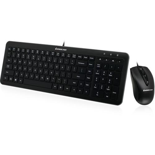 IOGEAR Quietus Desktop Keyboard and Mouse Combo GKM515