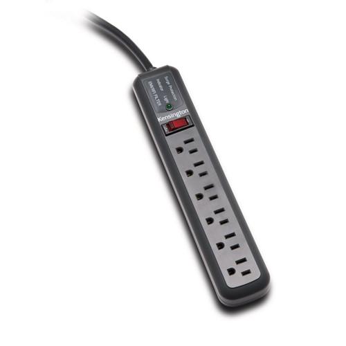 Kensington Guardian 6-Outlet Surge Protector with 15' K38215NA, Kensington, Guardian, 6-Outlet, Surge, Protector, with, 15', K38215NA