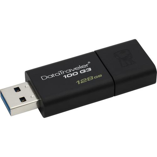 Kingston 128GB Data Traveler 100 G3 USB 3.0 Flash DT100G3/128GB