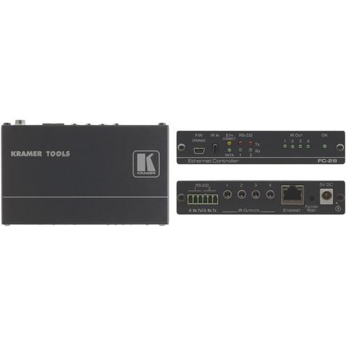 Kramer FC-26 Ethernet to Serial Port and IR Controller FC-26, Kramer, FC-26, Ethernet, to, Serial, Port, IR, Controller, FC-26,