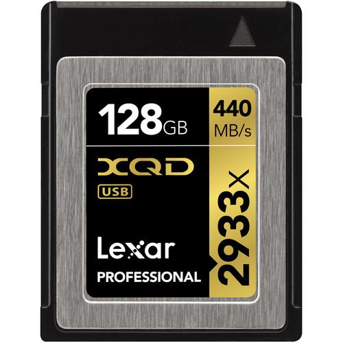 Lexar 128GB 2933x XQD 2.0 Memory Card LXQD128CRBNA2933, Lexar, 128GB, 2933x, XQD, 2.0, Memory, Card, LXQD128CRBNA2933,