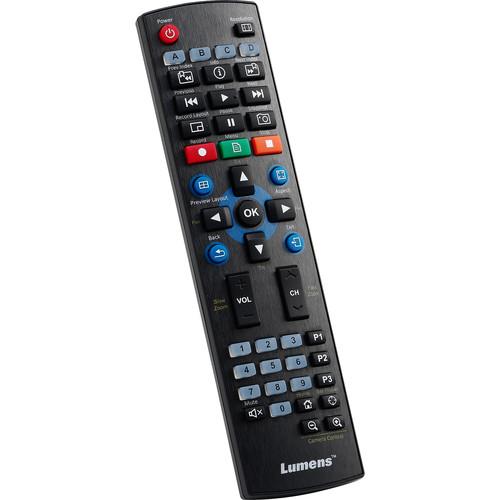 Lumens Remote Control for All PTZ Video Cameras VC REMOTE