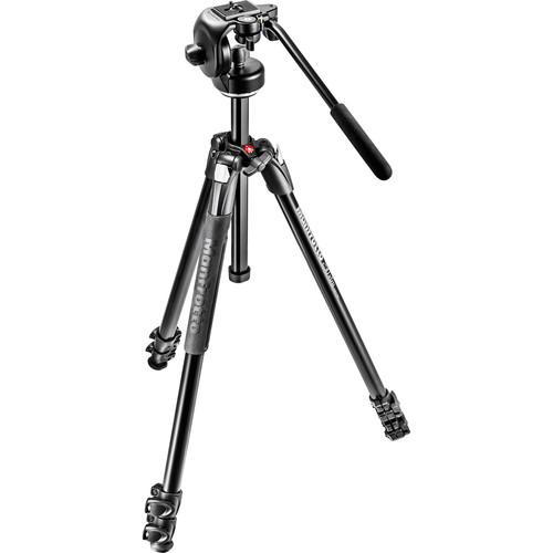 Manfrotto 290 Xtra Aluminum Tripod with 128RC MK290XTA3-2WUS, Manfrotto, 290, Xtra, Aluminum, Tripod, with, 128RC, MK290XTA3-2WUS,