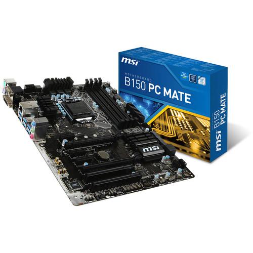 MSI  B150 PC Mate ATX Motherboard B150 PC MATE