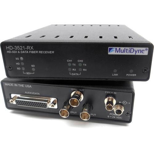 MultiDyne HD-3521-RX-53-ST 3 Gbps Serial HD-3521-RX-53-ST