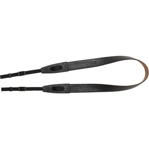 Olympus Premium Leather Neck Strap (Black) V611038BW000