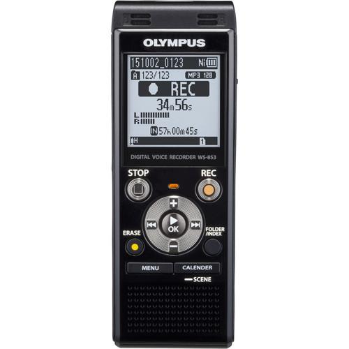 Olympus WS-853 Digital Voice Recorder (Black) V415131BU000