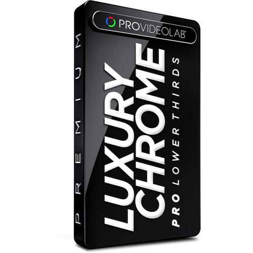 PRO VIDEO LAB Lower Thirds - Luxury Chrome (Download) L3_LCHROME