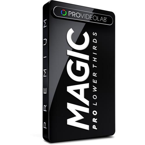 PRO VIDEO LAB Lower Thirds - Magic (Download) L3_MAGIC