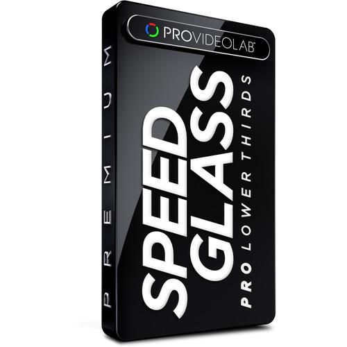 PRO VIDEO LAB Lower Thirds - Speed Glass (Download) L3_SPEED
