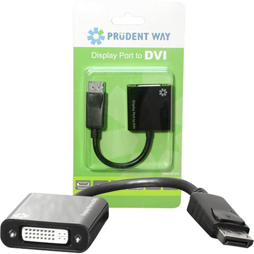 Prudent Way DisplayPort to DVI Adapter PWI-DP-DVI