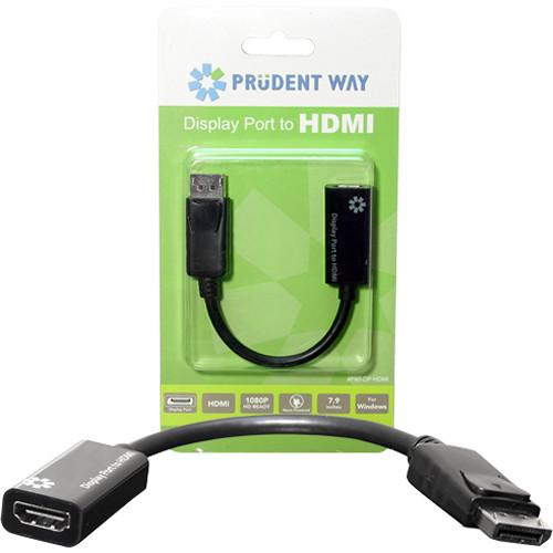 Prudent Way DisplayPort to HDMI Adapter PWI-DP-HDMI