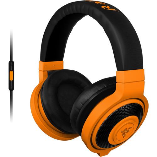 Razer Kraken Mobile Headphones (Neon Orange) RZ04-01400400-R3U1, Razer, Kraken, Mobile, Headphones, Neon, Orange, RZ04-01400400-R3U1