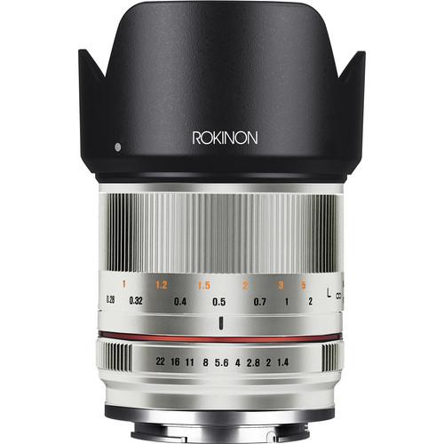 Rokinon 21mm f/1.4 Lens for Micro Four Thirds RK21M-MFT-SIL