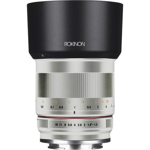 Rokinon 50mm f/1.2 Lens for Sony E (Silver) RK50M-E-SIL