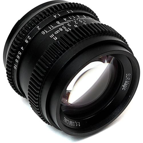 SLR Magic  Cine 50mm f/1.1 Lens for Sony E-Mount, SLR, Magic, Cine, 50mm, f/1.1, Lens, Sony, E-Mount, Video