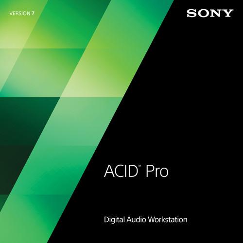 Sony ACID Pro 7 Studio Upgrade - Audio, MIDI, and KSAC70SLU1C