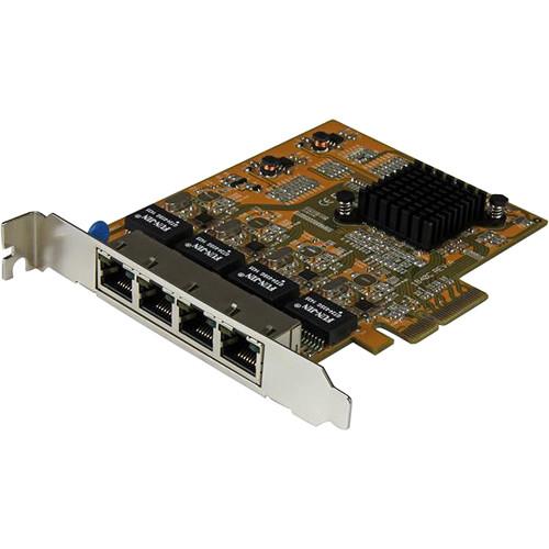 StarTech ST1000SPEX43 4-Port PCIe Gigabit Network ST1000SPEX43