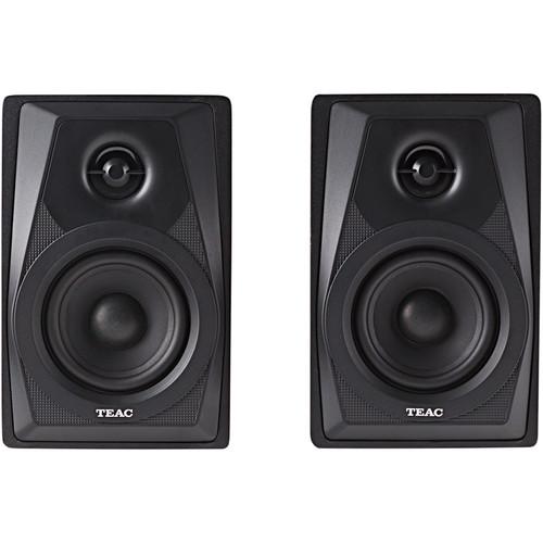 Teac LS-M100-B 2-Way Powered Monitor Speakers (Pair) LS-M100-B