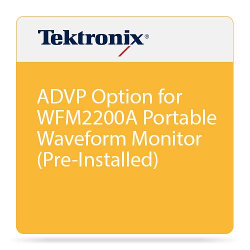 Tektronix ADVP Option for WFM2200A Portable WFM2200AAVDP