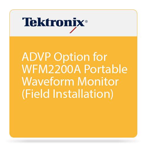 Tektronix ADVP Option for WFM2200A Portable WFM220AUPAVDP