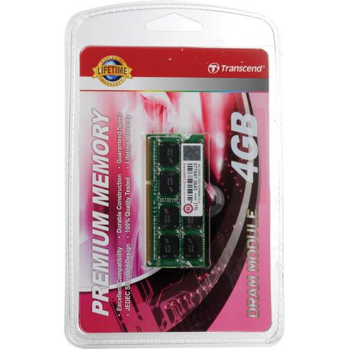 Transcend 8GB (2x4GB) SO-DIMM Memory Upgrade Kit for Notebook