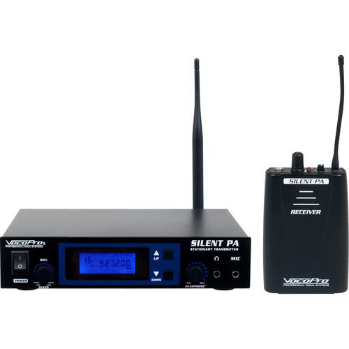 VocoPro SilentPA 16-Channel UHF Wireless Audio SILENTPA-SOLO