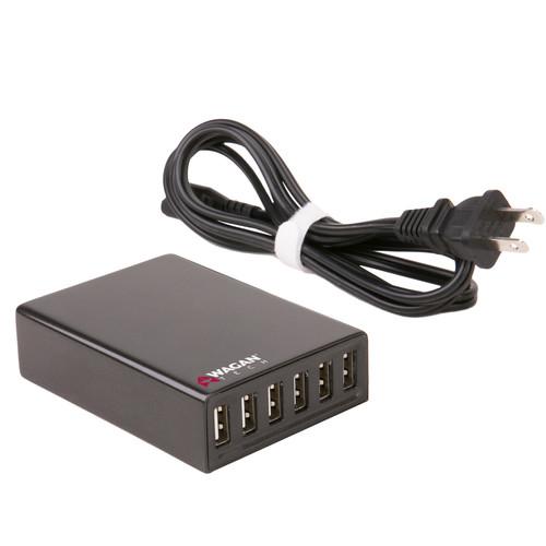 WAGAN USB LifeHub 6-Port Desktop Charger (50W) 3301