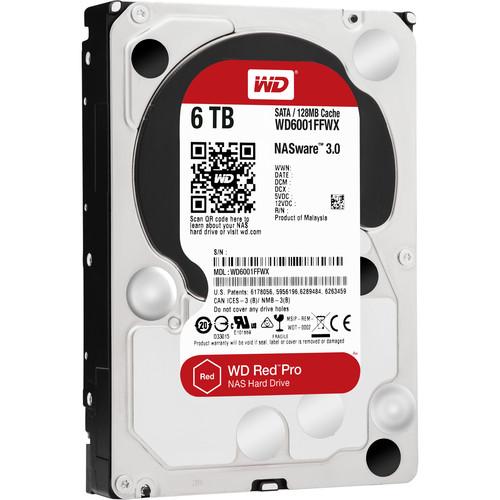 WD 6TB Red Pro NAS Storage OEM Internal Hard Drive WD6001FFWX