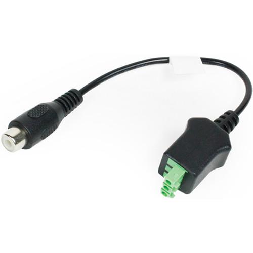 Williams Sound RCA to Mini-Phoenix Contact Cable for PPA WCA 105