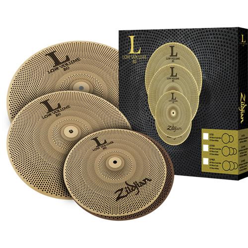 Zildjian LV468 L80 Low Volume Drumset Cymbals Box Set LV468
