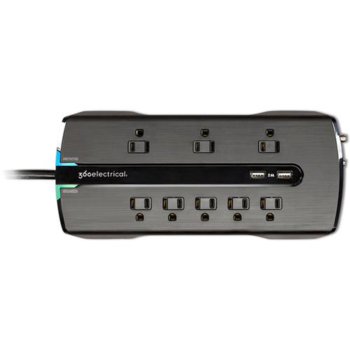 360 Electrical Director2.4 8-Outlet Surge Protector 360330, 360, Electrical, Director2.4, 8-Outlet, Surge, Protector, 360330,