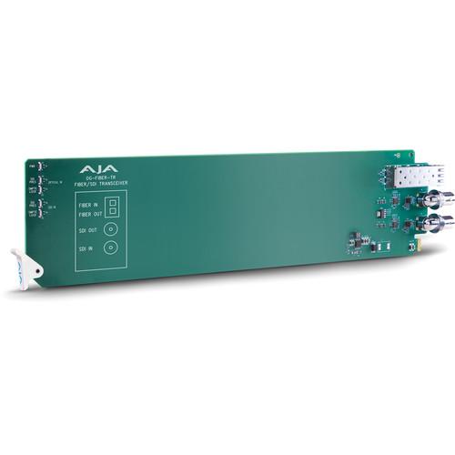 AJA openGear 1-Channel SDI/Fiber Transceiver OG-FIBER-TR, AJA, openGear, 1-Channel, SDI/Fiber, Transceiver, OG-FIBER-TR,