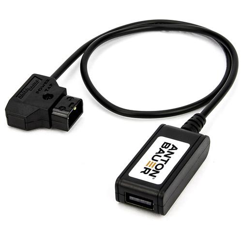 Anton Bauer Male P-Tap to USB 2.0 Adapter 8075-0237