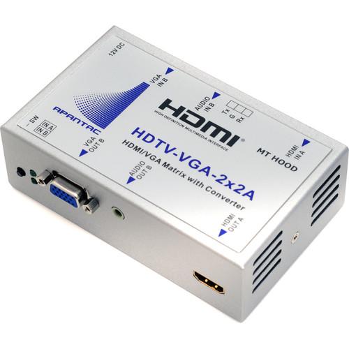 Apantac HDTV-VGA-2X2A HDMI 2 x 2 Matrix Switch HDTV-VGA-2X2A