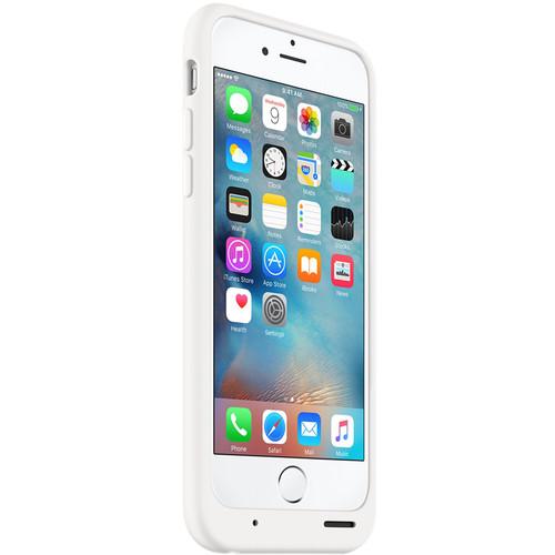 Apple iPhone 6/6s Smart Battery Case (White) MGQM2LL/A